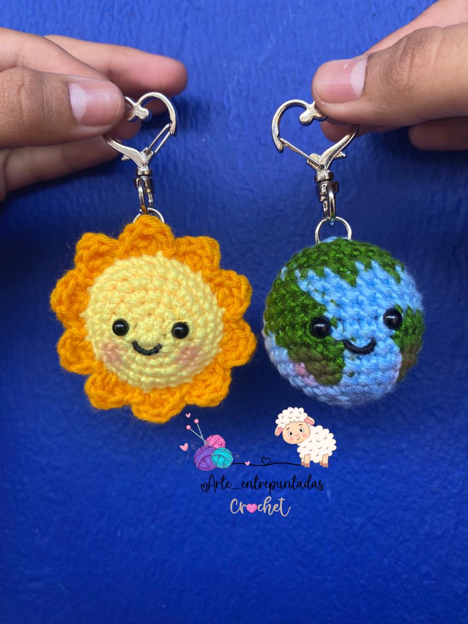 Llaveros (Sol y Tierra)